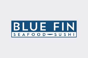Blue Fin Seafood Sushi Logo 