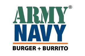 ArmyNavy Burger Burrito Gift Card Logo