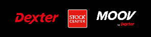 Dexter, Moov y Stock Center Logo