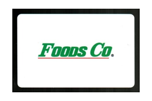 Foods Co Gift Card Logo 