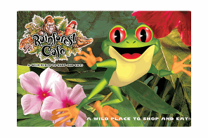 Rainforest Cafe Gift Card Logo 