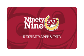 99 Restaurant & Pubs Gift Card Logo