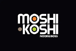 Moshi Koshi Noodle Boss Logo