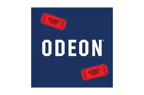 Odeon Admit One - Admit Standard Off-Peak Gift Card Logo