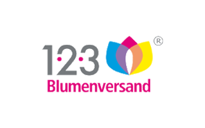 123 Blumenversand Logo 