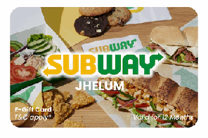Subway Jhelum Logo