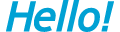 Hello! United Arab Emirates logo